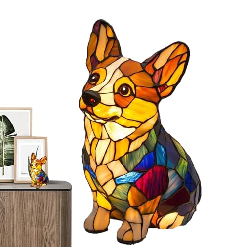 Générique Nachtlicht, Tischlampe aus Buntglas, Katzenmotiv, Retro-Tischlampe, aus Kunstharz, Katzenmotiv, Serie von 3D-LED-Lampen, niedliches Tier Générique Nachtlicht, Tischlampe aus Buntglas, Katzenmotiv, Retro-Tischlampe, aus Kunstharz, Katzenmotiv, Serie von 3D-LED-Lampen, niedliches Tier von Générique