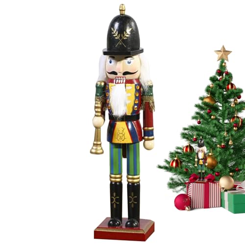 Générique Nussknacker Figuren aus Holz Weihnachtsfigur Nussknacker Handpuppe Festliche Deko Traditionell für Kamin Esstisch Fensterbank Präsentation Générique Nussknacker Figuren aus Holz Weihnachtsfigur Nussknacker Handpuppe Festliche Deko Traditionell für Kamin Esstisch Fensterbank Präsentation von Générique