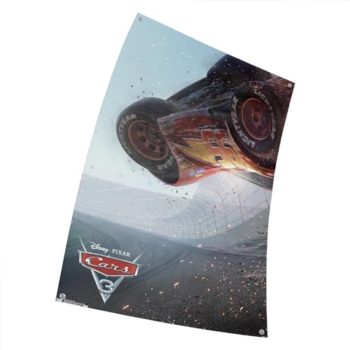 Générique Pixar Cars 3 – Movie Poster auf Leinwand – 28 x 43 cm – Poster ohne Rahmen (11 x 17 Zoll), perfekte Geschenkidee von Générique