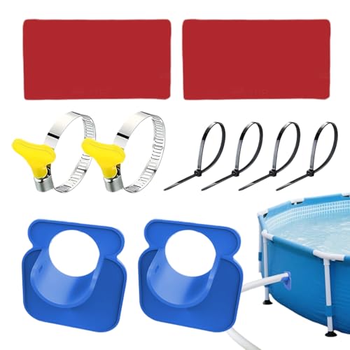 Générique Schlauchschellen für Poolschlauch – verstellbare Rohrhalterung | Ersatzteile für Spa, - und -Benutzer, Organisation hinter dem Hof von Générique