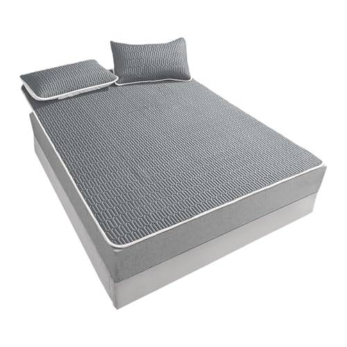 Générique Summer Cool Bed Mat – Bed Cooling Mattress Pad, 180 x 200 cm Household Ice Silk Mat | Style Summer Sleeping Mats with Good Air Permeability for Schools Student Child Bedroom, Home Bedroom Générique Summer Cool Bed Mat – Bed Cooling Mattress Pad, 180 x 200 cm Household Ice Silk Mat | Style Summer Sleeping Mats with Good Air Permeability for Schools Student Child Bedroom, Home Bedroom von Générique