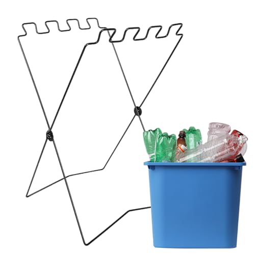 Générique Trash Bag Holder, Folding Metal Garbage Support Frame, Lightweight Waste Organizer Rack, Portable Stand for Garden Weeding, Kitchen Cleanup, Camping, Balcony, Lawn, Outdoor Cooking Générique Trash Bag Holder, Folding Metal Garbage Support Frame, Lightweight Waste Organizer Rack, Portable Stand for Garden Weeding, Kitchen Cleanup, Camping, Balcony, Lawn, Outdoor Cooking von Générique