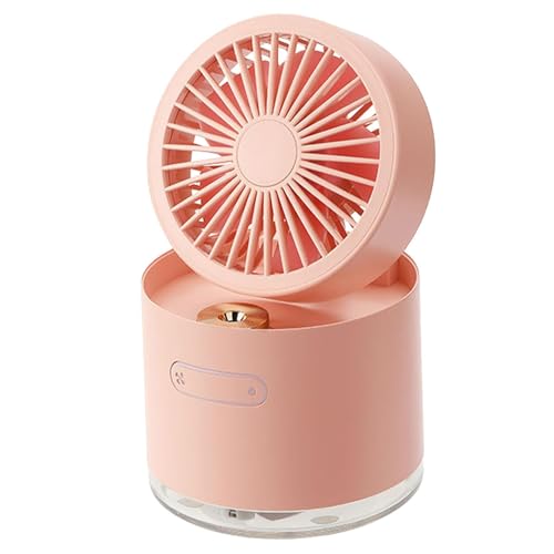 Générique Ventilator – Verstellbarer Schreibtischventilator, Sprühkühlung, persönlicher Schreibtischventilator | Schreibtischventilator leise einstellbar mit Standby Générique Ventilator – Verstellbarer Schreibtischventilator, Sprühkühlung, persönlicher Schreibtischventilator | Schreibtischventilator leise einstellbar mit Standby von Générique