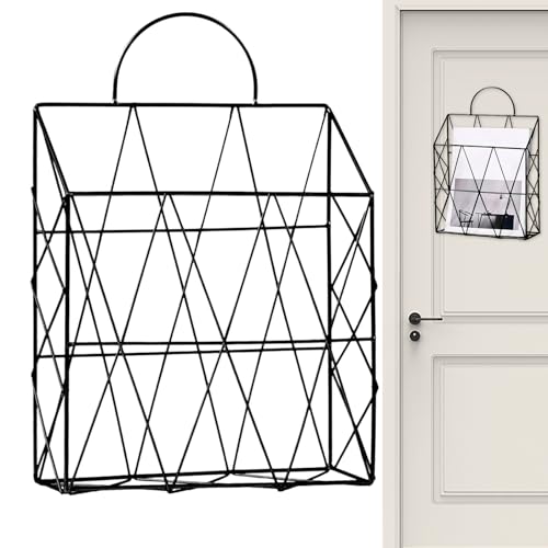 Générique Vertikaler Wand-Dateihalter mit dekorativem Draht-Organizer, stilvoll, platzsparend, ideal für Dateiaufbewahrung und Zuhause, Schlafzimmer, Badezimmer oder Büro-Dekoration Générique Vertikaler Wand-Dateihalter mit dekorativem Draht-Organizer, stilvoll, platzsparend, ideal für Dateiaufbewahrung und Zuhause, Schlafzimmer, Badezimmer oder Büro-Dekoration von Générique