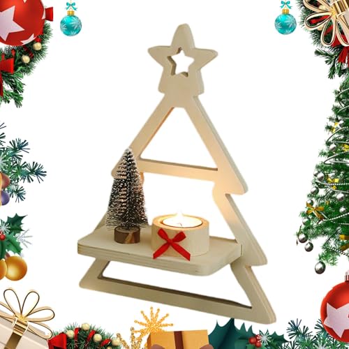 Générique Wandregal für Weihnachten, Wandregal für Weihnachtsbaum | Wandregal aus Holz | Wandregal Boho, Weihnachtsbaumregal für Schlafzimmer und Wohnzimmer Générique Wandregal für Weihnachten, Wandregal für Weihnachtsbaum | Wandregal aus Holz | Wandregal Boho, Weihnachtsbaumregal für Schlafzimmer und Wohnzimmer von Générique
