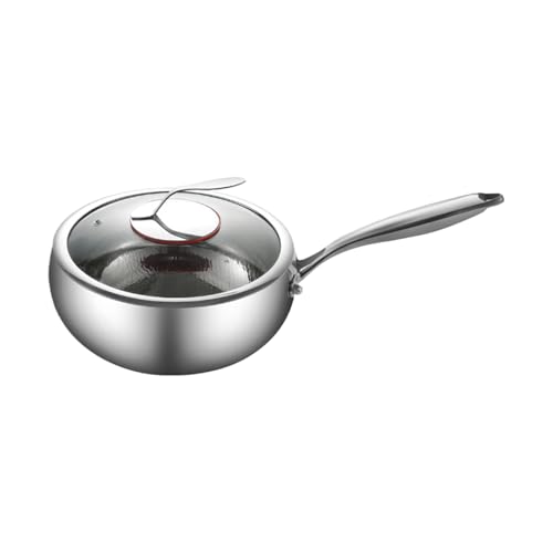 Générique Wok-Pfanne mit Deckel, Titanium-Coated Deep Frying Pan for Stir-Fry Stewing, Quick-Heating Flat Bottom Induktion, kompatibel mit Cookware Soup Making, Sauteing und Daily Cooking in Modern Générique Wok-Pfanne mit Deckel, Titanium-Coated Deep Frying Pan for Stir-Fry Stewing, Quick-Heating Flat Bottom Induktion, kompatibel mit Cookware Soup Making, Sauteing und Daily Cooking in Modern von Générique