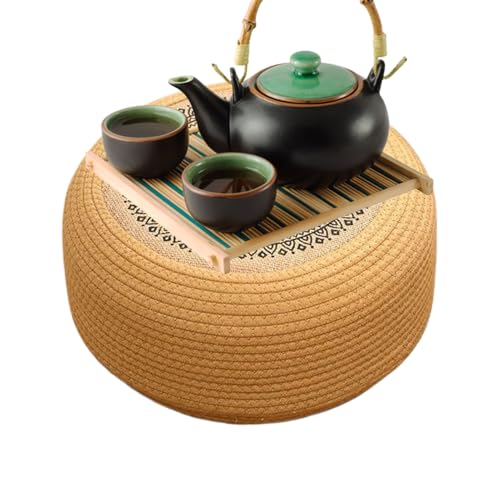 Générique Zabuton Kissen für Erwachsene, rund, großes Format, bequem, atmungsaktives Material, hautfreundlich, aus Stroh, gepolstert, handgefertigt, für Wohnzimmer, Büro, Entspannung und Bodensitz Générique Zabuton Kissen für Erwachsene, rund, großes Format, bequem, atmungsaktives Material, hautfreundlich, aus Stroh, gepolstert, handgefertigt, für Wohnzimmer, Büro, Entspannung und Bodensitz von Générique