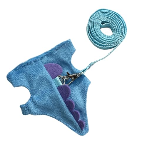 Geschirr für Kaninchen | Verstellbares Geschirr für kleine Kaninchen mit Leine, weiche Kleidung, bequem, Zubehör Frettchen für Kätzchen, Chinchilla, Abenteuer, Outdoor Geschirr für Kaninchen | Verstellbares Geschirr für kleine Kaninchen mit Leine, weiche Kleidung, bequem, Zubehör Frettchen für Kätzchen, Chinchilla, Abenteuer, Outdoor von Générique