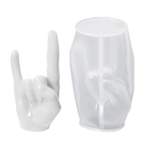 Gestine-Silikonform – flexibles Formmaterial, Kunstform, kreative Form | Realistische 3D-Handform mit halbtransparenter Struktur, DIY-Form für die Dekoration im Urlaub Gestine-Silikonform – flexibles Formmaterial, Kunstform, kreative Form | Realistische 3D-Handform mit halbtransparenter Struktur, DIY-Form für die Dekoration im Urlaub von Générique