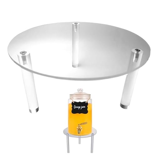 Getränkespenderhalter – Getränkespenderhalter für Hochzeiten | 7,87 Zoll transparenter Getränkespender | Cocktailständer, N-Spender von Générique