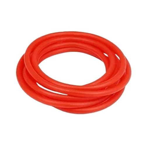 Gummischlauch, elastisches Band (Rot, 5 Meter _ ID 6 mm x OD 9 mm) von Générique