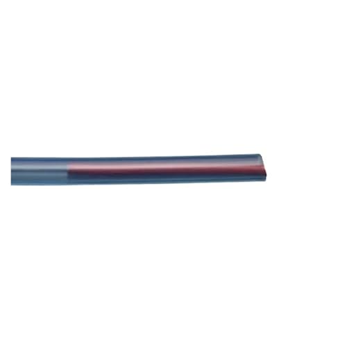 Gummischlauch 2 x 4 mm, 3 x 5 mm, 4 x 6 mm, 4 x 7 mm, 5 x 7 mm, 6 x 8 mm, flexibler Silikonschlauch (transparent, blau, 5 m _ ID 6 mm x OD 8 mm) von Générique