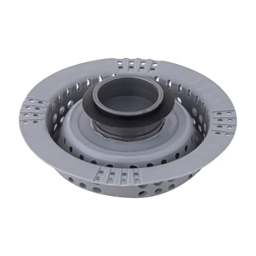 Haarfänger für Duschabfluss, Silikon, für Pop-Up, zusammenklappbar, Abfluss-Abdeckung, Stopper für Drainage, Washbasin, Küche, Bath Tub Shower von Générique