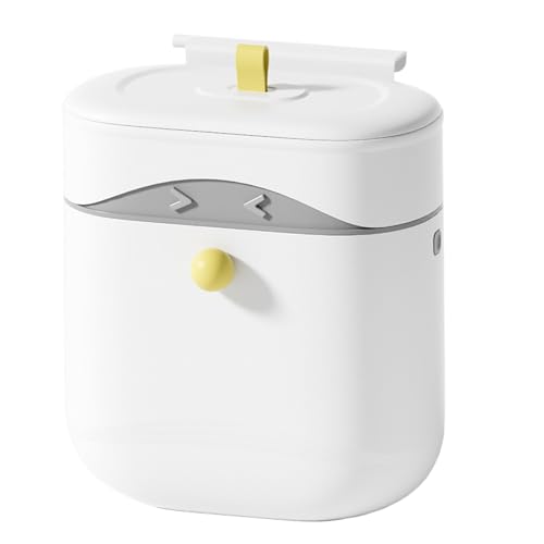 Hängender Abfalleimer – Wandabfalleimer 2,5 Gallonen Can | Mülleimer mit Deckel | Küchenarbeitsplatte | Raumsicherung für die Theke der Spüle, Verwendung von LKW D Hängender Abfalleimer – Wandabfalleimer 2,5 Gallonen Can | Mülleimer mit Deckel | Küchenarbeitsplatte | Raumsicherung für die Theke der Spüle, Verwendung von LKW D von Générique