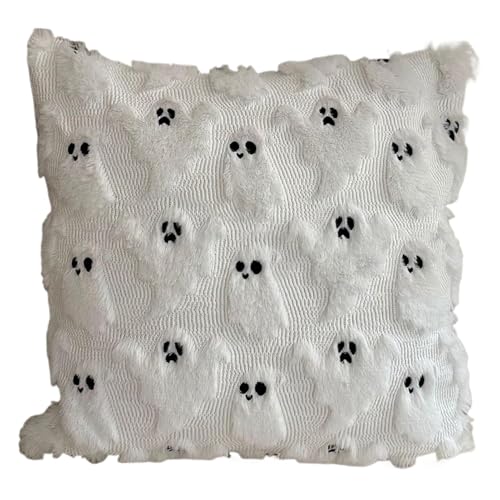 Halloween-Kissenbezüge – Ghost Throw Stier 45,7 x 45,7 cm | Halloween Spooky Cushion Cover | 3D-Stickerei Ghost Throw Cushion Schutz für die Veranda des Schlafzimmers Halloween-Kissenbezüge – Ghost Throw Stier 45,7 x 45,7 cm | Halloween Spooky Cushion Cover | 3D-Stickerei Ghost Throw Cushion Schutz für die Veranda des Schlafzimmers von Générique