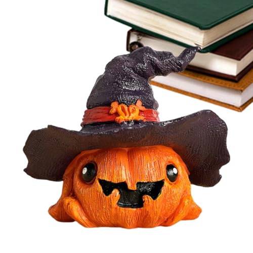 Halloween-Kürbis-Statuen | Kürbis- für drinnen und draußen für Halloween – lustige festliche Dekorationen für Büro, Fensterbank, Wohnzimmer, Schlafzimmer von Générique