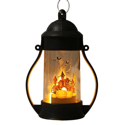 Halloween-Lampe – Nachtlicht Kürbis Schädel Laterne Deko | Halloween-Dekorationen batteriebetrieben für Wohnzimmer Schlafzimmer Außenbereich Garten Terrasse Kamin Halloween-Lampe – Nachtlicht Kürbis Schädel Laterne Deko | Halloween-Dekorationen batteriebetrieben für Wohnzimmer Schlafzimmer Außenbereich Garten Terrasse Kamin von Générique