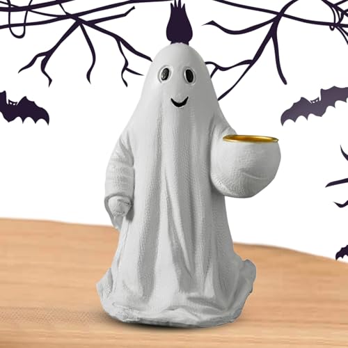 Halloween Spirit Statue – HARZ ORNAMENT | Ernsthafte Figur mit handgefertigtem Detail, gruseliges Deko-Zubehör für Tisch Truhe Schubladen Eingang im Büro der Vitrine Herbst Celebratio Halloween Spirit Statue – HARZ ORNAMENT | Ernsthafte Figur mit handgefertigtem Detail, gruseliges Deko-Zubehör für Tisch Truhe Schubladen Eingang im Büro der Vitrine Herbst Celebratio von Générique