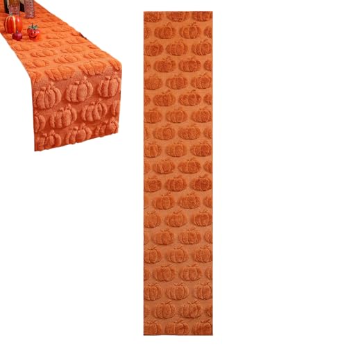 Halloween-Tischdecke – Tischläufer, Orange verbrannt | N Tabletten im Herbst | Thanksgiving-Dekoration für Harvest Holiday Farmhouse Restaurant Restaurant Roo Halloween-Tischdecke – Tischläufer, Orange verbrannt | N Tabletten im Herbst | Thanksgiving-Dekoration für Harvest Holiday Farmhouse Restaurant Restaurant Roo von Générique
