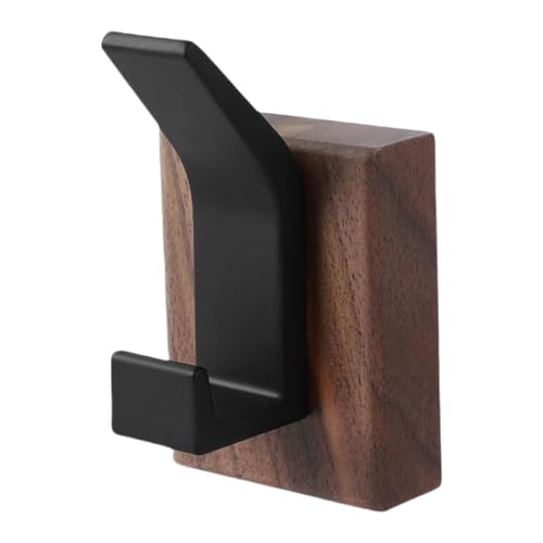 Handtuchhaken aus Holz | Robuste Garderobe für Wand Garderobe – Kleiderhaken aus Nussbaum, Kleiderständer für Handtücher, Rucksäcke, Taschen, Kleidung, Hüte, Schlüssel Handtuchhaken aus Holz | Robuste Garderobe für Wand Garderobe – Kleiderhaken aus Nussbaum, Kleiderständer für Handtücher, Rucksäcke, Taschen, Kleidung, Hüte, Schlüssel von Générique
