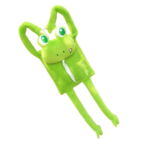 Handtuchhalter aus Plüsch für Auto – Cartoon-Kasten mit Sitzlehne, kreativer Auto-Organizer | Box für Wagen, zum Aufhängen, Aufbewahrungslösung von Générique