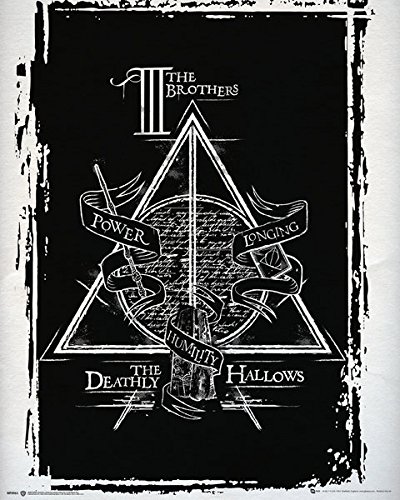 Harry Potter - Deathly Hallows Graphic - 40x50cm - Poster/Poster von Générique