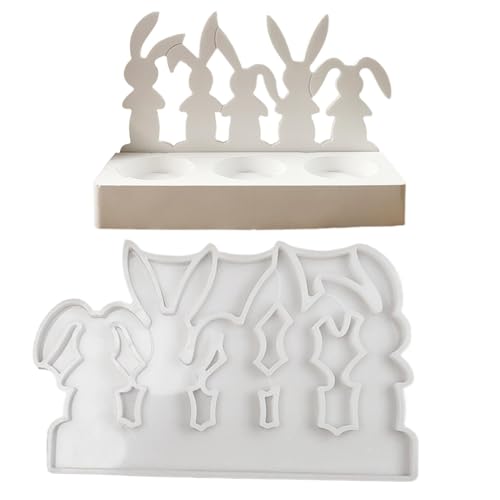 Hasenstatue Form | Silikon Fondant Form Rabbit - Chocolak Candy Gumpaste Sugarcraft Kuchen Ostern Candon Cupcake Topper Backform für Kuchendekoration Hasenstatue Form | Silikon Fondant Form Rabbit - Chocolak Candy Gumpaste Sugarcraft Kuchen Ostern Candon Cupcake Topper Backform für Kuchendekoration von Générique