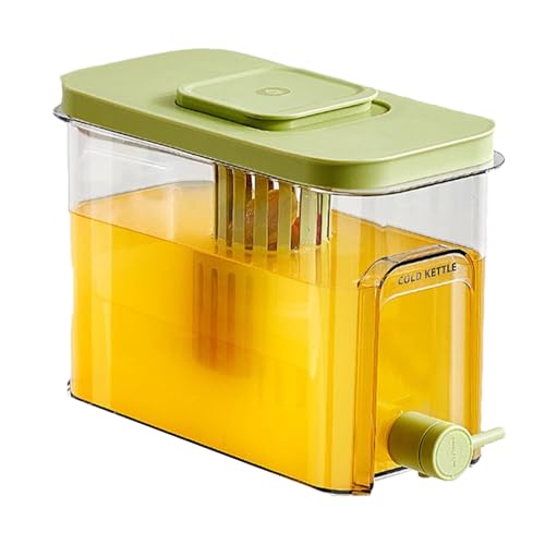 Heißgetränke-Spender, Getränkespender Kühlschrank, Wasserbehälter mit Zapfhahn - Behälter für heiße und kalte Getränke mit Spigot für die Küche des Kühlschranks von Générique