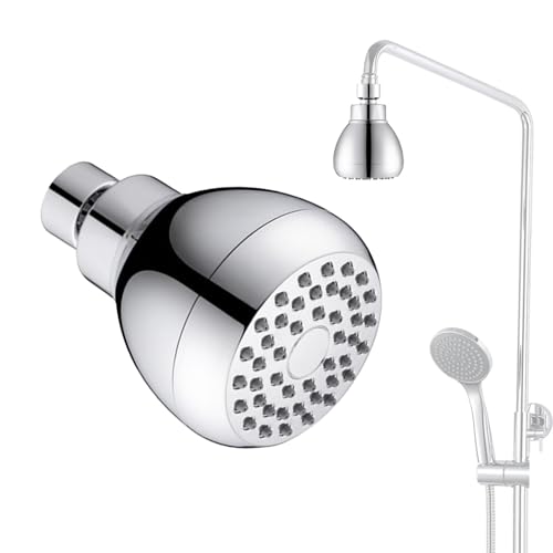 Hochdruck Duschkopf - Hochdruck Duschkopf | Hochdruck Handbrause | Hochdruck Handbrause | Auslaufsicherer Bad Duschkopf | Einstellbare Winkel Regenduschköpfe, Pom von Générique