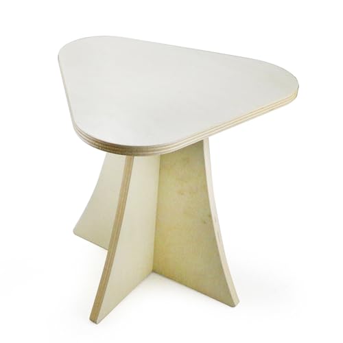 Hocker für den Innenbereich – stabile und moderne Halterung für – solide Basis, multifunktional, elegant, für Ornamente, Spielzeug oder Fotos von Générique