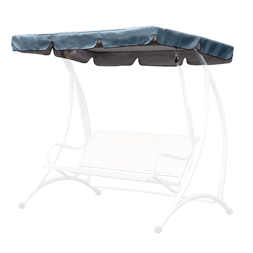 Hollywoodschaukel - Vordach Für Haustür | ÜBerdachung | Wasserdichte Outdoor Gartenschaukel ÜBerdachungsabdeckung 195 x 125 cm Möbel Sonnenschutz Uv Block Langlebige Gartenschaukelabdeckung von Générique
