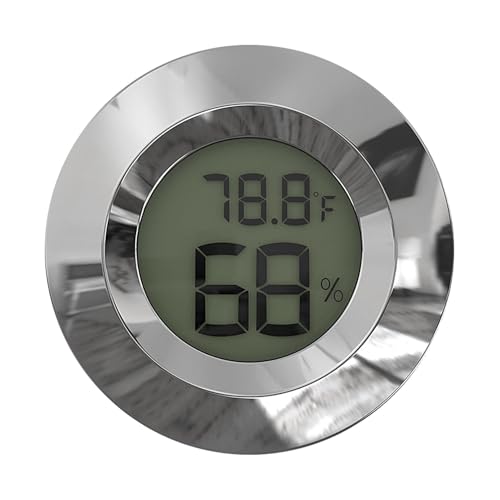 Humidor Temperature Gauge | Cellar Humidity Meter | Accurate Humidity Measurement, Portable Hygrometer, Digital Temp Humidity Monitor, Humidity Tracking Device, Multifunctional Humidity Gauge von Générique