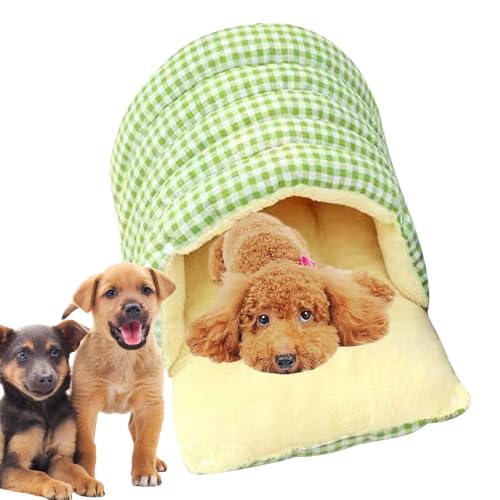 Hundebett – Nest für Hunde | Hundebett Nest bequemes Hundebett | geschlossenes Nest abnehmbar mit weichem Karo | Schlafnest | warme Tasche für Haustiere, Zubehör Hundebett – Nest für Hunde | Hundebett Nest bequemes Hundebett | geschlossenes Nest abnehmbar mit weichem Karo | Schlafnest | warme Tasche für Haustiere, Zubehör von Générique