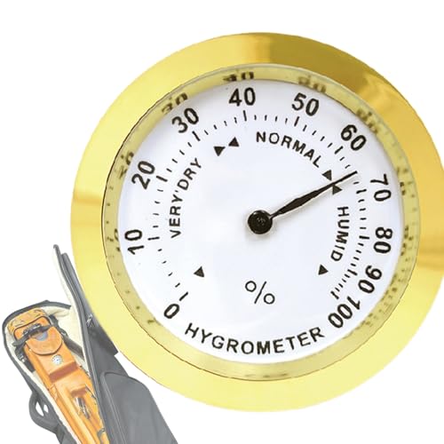 Hydrometer Humidity Meter – Hygrometer Thermometer | High Precision Humidity Meter, Multiuse and Easy To Read Analog Round Sensor, Greenhouse Monitor for Humidor Cabinet Cans Care and Maintenance Hydrometer Humidity Meter – Hygrometer Thermometer | High Precision Humidity Meter, Multiuse and Easy To Read Analog Round Sensor, Greenhouse Monitor for Humidor Cabinet Cans Care and Maintenance von Générique