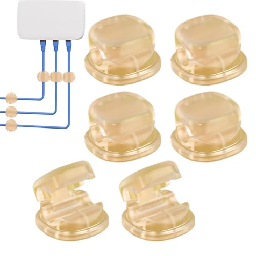 Kabel-Organizer, Kabelclip, Kabel-Management-Clip, Kabelmanagement-Clip, Kabelmanagement-Zubehör für Schreibtisch, Nachttisch oder Küchenschrank Kabel-Organizer, Kabelclip, Kabel-Management-Clip, Kabelmanagement-Clip, Kabelmanagement-Zubehör für Schreibtisch, Nachttisch oder Küchenschrank von Générique