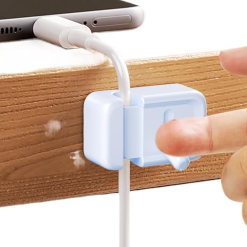 Kabel-Organizer für Büro – Multifunktionaler selbstklebender Kabelhalter, Kabelmanagementclip für Ladegerät auf Schreibtisch, Auto, Nachttisch, Wand und Telefon Kabel-Organizer für Büro – Multifunktionaler selbstklebender Kabelhalter, Kabelmanagementclip für Ladegerät auf Schreibtisch, Auto, Nachttisch, Wand und Telefon von Générique