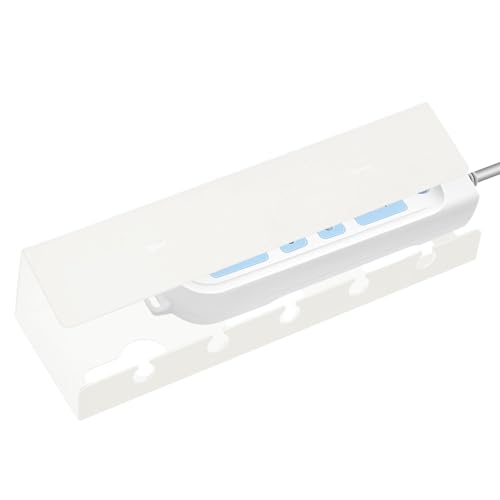 Kabel-Organizer unter dem Schreibtisch, Steckdosenhalter, versteckter Kabelhalter, ohne Bohren, für Büro, Gaming und Computer, Nachttisch und Küche Kabel-Organizer unter dem Schreibtisch, Steckdosenhalter, versteckter Kabelhalter, ohne Bohren, für Büro, Gaming und Computer, Nachttisch und Küche von Générique