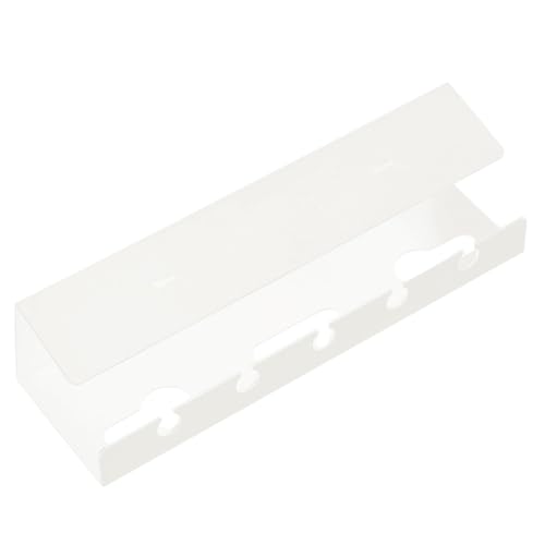 Kabel-Organizer unter dem Schreibtisch – Steckdosenhalter, versteckte Kabelhalterung ohne Bohren für Büro, Gaming und Computer, Nachttisch und Küche von Générique