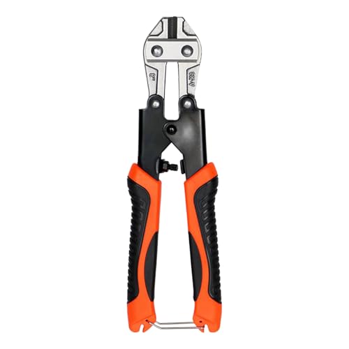 Kabelschneider für Stahldraht, robuster Drahtschneider – Kabelschneider aus Stahl | Ergonomischer rutschfester Griff, tragbares Handwerkzeug für Profis und Anfänger von Générique