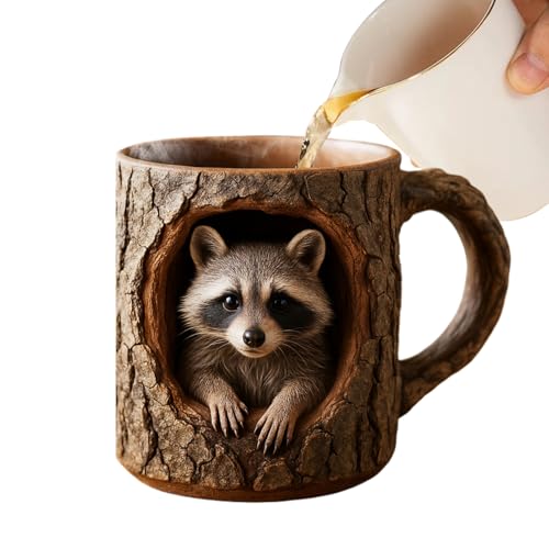 Kaffeemasse – Keramik-Teetasse | Tier-Tassen | , wiederverwendbar, hohle Getränkebecher für die persönliche Morgenroutine | Kollektion Männer Frauen ideal IdealCreative Kaffeemasse – Keramik-Teetasse | Tier-Tassen | , wiederverwendbar, hohle Getränkebecher für die persönliche Morgenroutine | Kollektion Männer Frauen ideal IdealCreative von Générique
