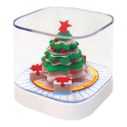 Kalender Uhr | Schreibtischkalender Weihnachtsbaum 3D mit Licht | Organizer Zeitplan für Erwachsene Familie | Tägliche Planung Aufgabenverfolgung Haus Kalender Uhr | Schreibtischkalender Weihnachtsbaum 3D mit Licht | Organizer Zeitplan für Erwachsene Familie | Tägliche Planung Aufgabenverfolgung Haus von Générique