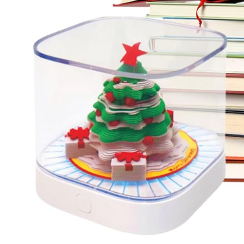 Kalender Uhr | Schreibtischkalender Weihnachtsbaum 3D mit Licht | Organizer Zeitplan für Erwachsene Familie | Tägliche Planung Aufgabenverfolgung Haus Kalender Uhr | Schreibtischkalender Weihnachtsbaum 3D mit Licht | Organizer Zeitplan für Erwachsene Familie | Tägliche Planung Aufgabenverfolgung Haus von Générique