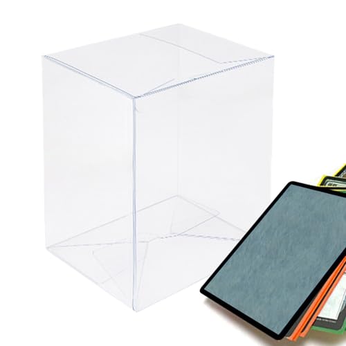 Kartenaufbewahrungsbox – Handelsorganisator und Spielkarten, Aufbewahrungsbox mit Trennwänden | Sicheres Kunststoffdesign, Sammelthemenanzeige, Konstruktion von Générique