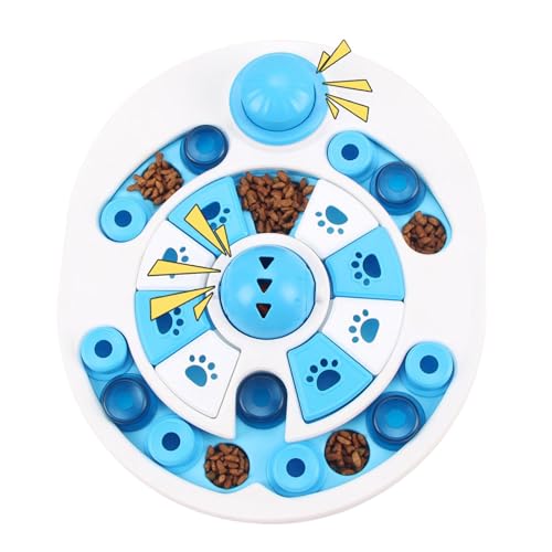 Katzenfutternapf | Puzzle-Futterstation für Katzen | Futterschalen für Katzen | Hundefutter Puzzle-Spielzeug | Anreicherung des mentalen Futterspenders | Futternapf von Générique