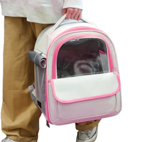 ✨Katzenrucksack, Haustier-Transporttasche mit Blasenbelüftung Praktischer Katzenrucksack, bequemer Rucksack für kleine Hunde und Kätzchen, ideal für unterwegs ✨Katzenrucksack, Haustier-Transporttasche mit Blasenbelüftung Praktischer Katzenrucksack, bequemer Rucksack für kleine Hunde und Kätzchen, ideal für unterwegs von Générique