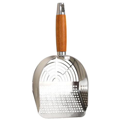 Katzenstreu, Kitty Metal Scooper | tiefe Schaufel | Scoop Pooper Scooper | Transformer Katzenroller | Grip Kitten Pooper Lefter Poop Taming Tool für Innen Außen von Générique