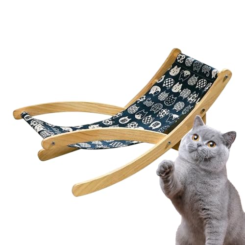 Katzenstuhl – Sisal-Kratzer – Sisals Kratzstühle – Lounger für Haustiere, verstellbar mit klappbarem Rahmen, bequeme Möbel Kätzchen Cha von Générique