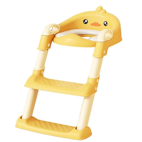 Kinder-Toilettenleiter, Töpfchensitz mit Schritt | Rutschfester Toilettensitz faltbar | Cartoon-Toilettenleiter mit Schritthocker, bequemes Zubehör für Mädchen Kinder-Toilettenleiter, Töpfchensitz mit Schritt | Rutschfester Toilettensitz faltbar | Cartoon-Toilettenleiter mit Schritthocker, bequemes Zubehör für Mädchen von Générique