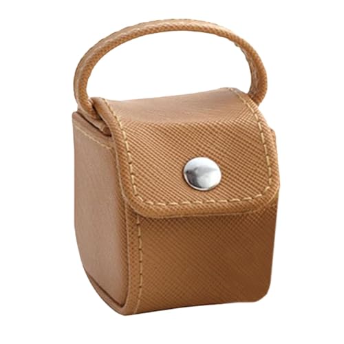 Kleine Urn Aufbewahrungstasche, Urnentasche aus Leder – tragbare Reise-Aufbewahrungstasche mit sofortigem Verschluss | PU-Leder Cosmetic Coin Box, Schlüssel Organizer Tasche für Golfball und Kleine Urn Aufbewahrungstasche, Urnentasche aus Leder – tragbare Reise-Aufbewahrungstasche mit sofortigem Verschluss | PU-Leder Cosmetic Coin Box, Schlüssel Organizer Tasche für Golfball und von Générique