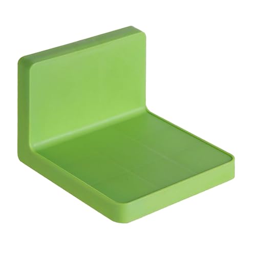 Kleines Wandregal – schwimmende Wandregale | Multifunktionales Badezimmer, stark haftend, Badregal aus dickem Acryl, Wandregal für Schlafzimmer, Schwammhalter D von Générique